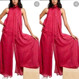 FREE PEOPLE × Edge of Love Sleeveless Jumpsuit XS